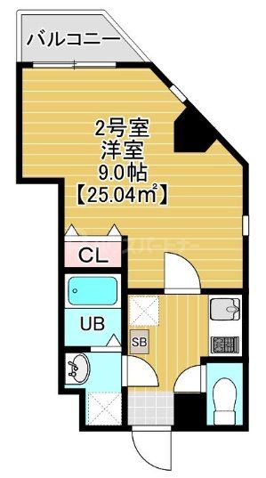7階の間取り図