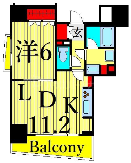 11階の間取り図
