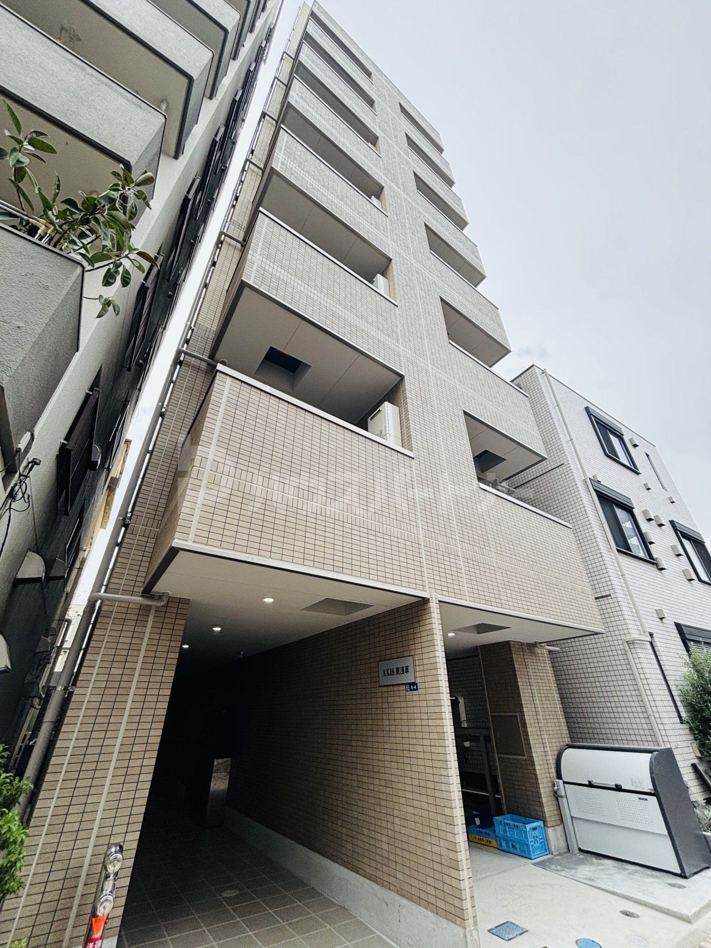 ＡＸＩＳ東浅草の外観