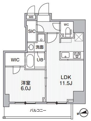9階の間取り図