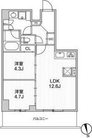 9階の間取り図