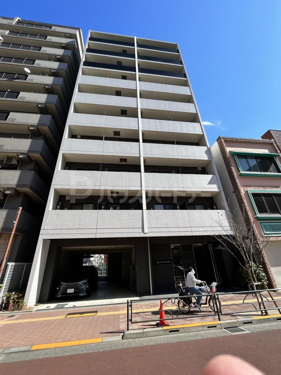 LEXE日暮里idの外観