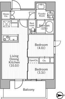 7階の間取り図