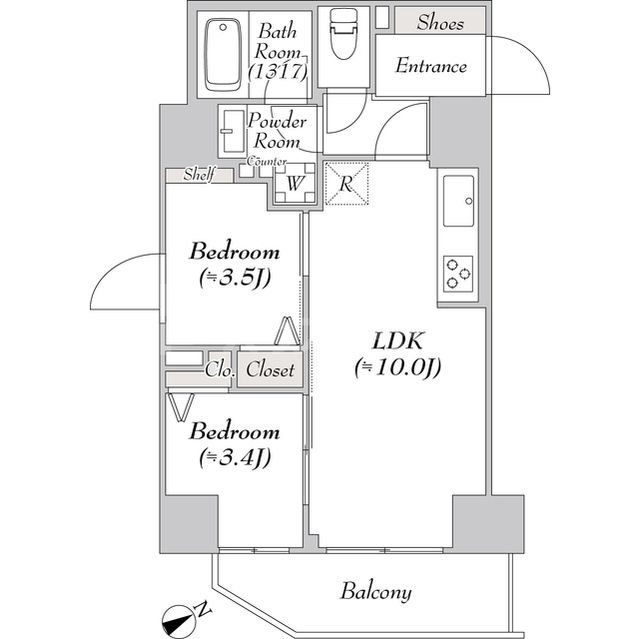 間取図