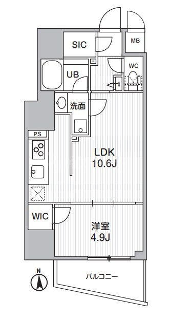 3階の間取り図