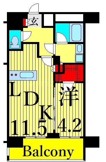 10階の間取り図