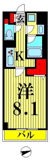 7階の間取り図