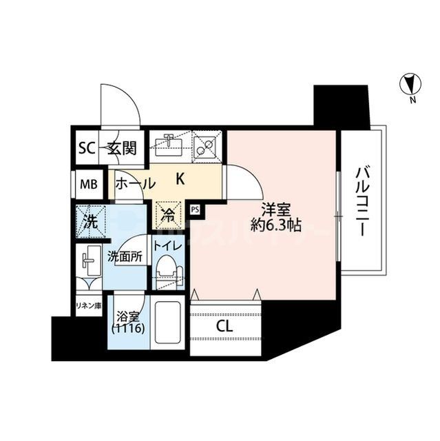 10階の間取り図