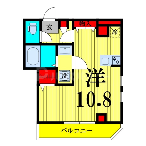 10階の間取り図