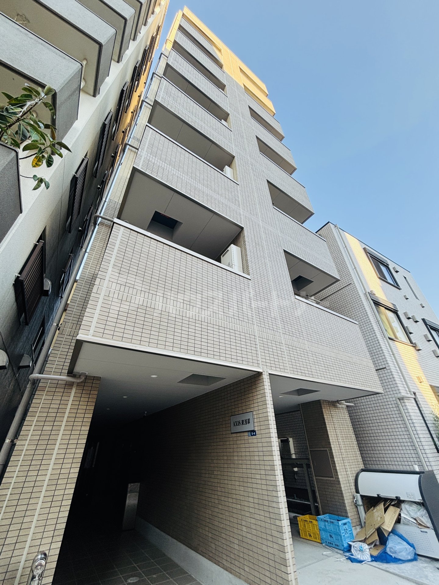 ＡＸＩＳ東浅草の外観