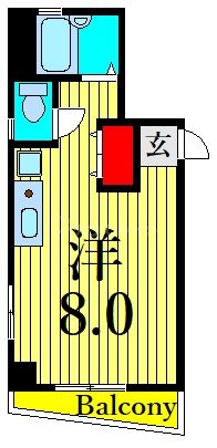 5階の間取り図