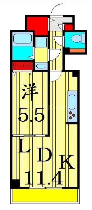 3階の間取り図
