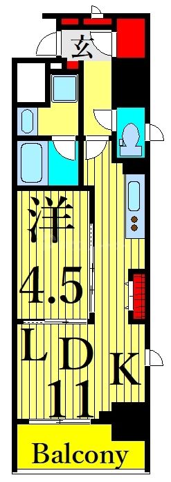 3階の間取り図