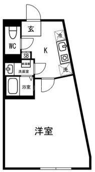 5階の間取り図