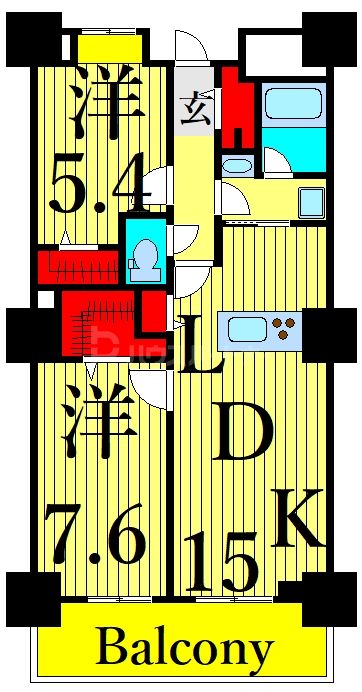 13階の間取り図