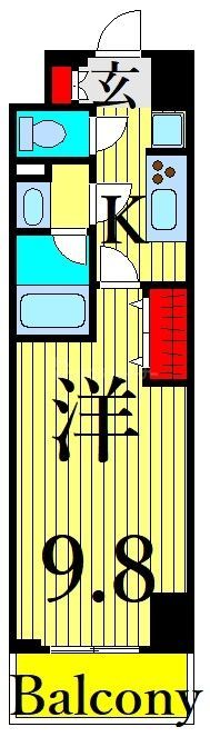 9階の間取り図