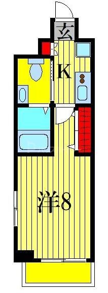 4階の間取り図
