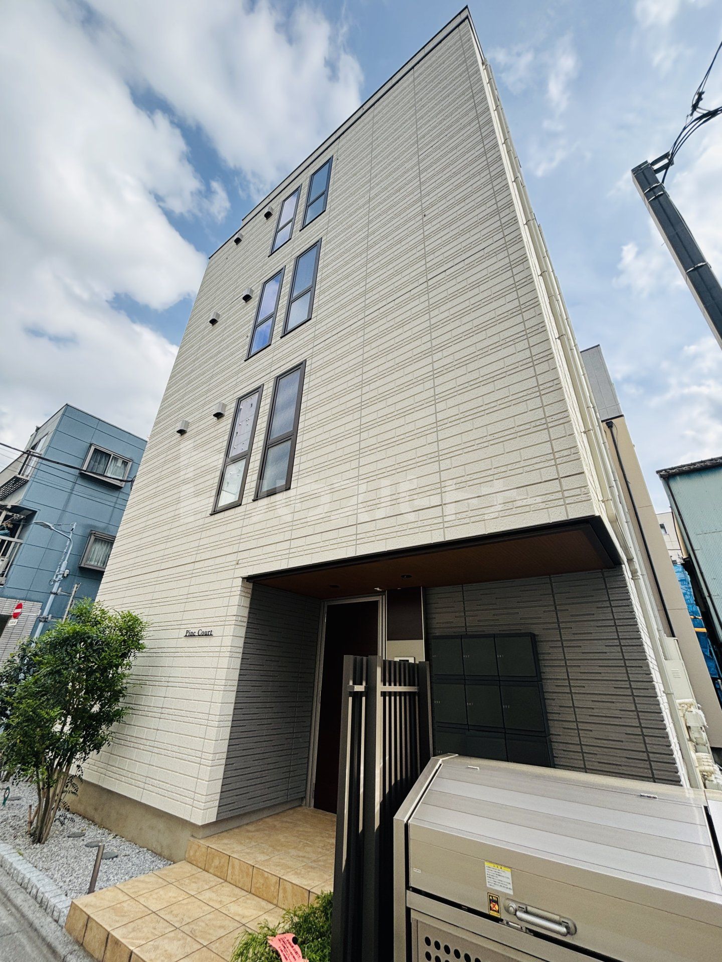 Pine Courtの外観