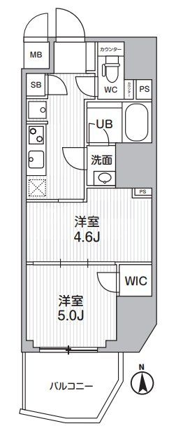 12階の間取り図