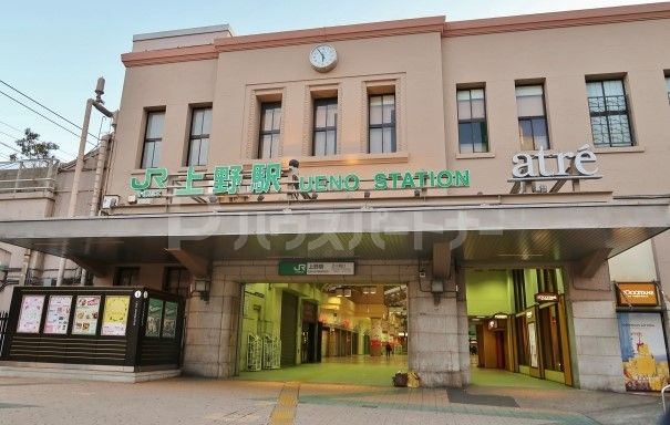 エキュート上野 徒歩17分。 1350m エキュート上野 徒歩17分。 1350m