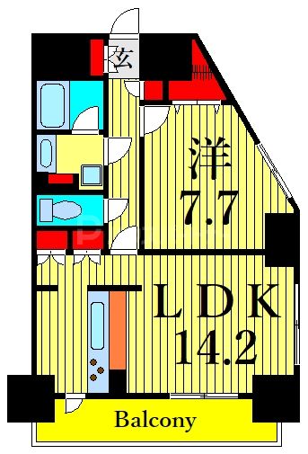 15階の間取り図