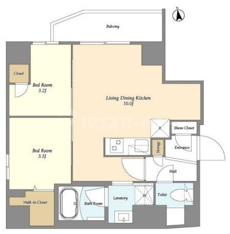 7階の間取り図