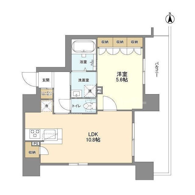 5階の間取り図