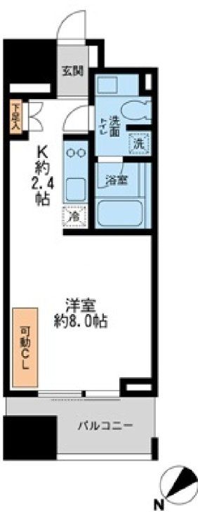 2階の間取り図