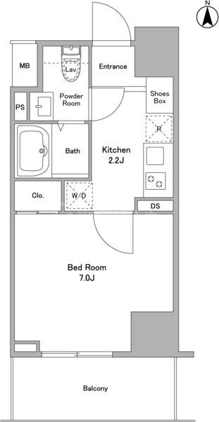 3階の間取り図