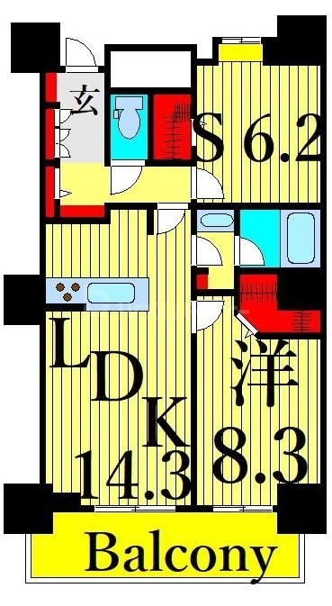 29階の間取り図