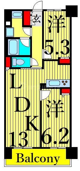 9階の間取り図