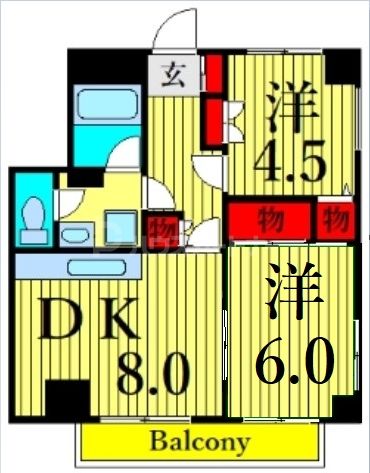 3階の間取り図
