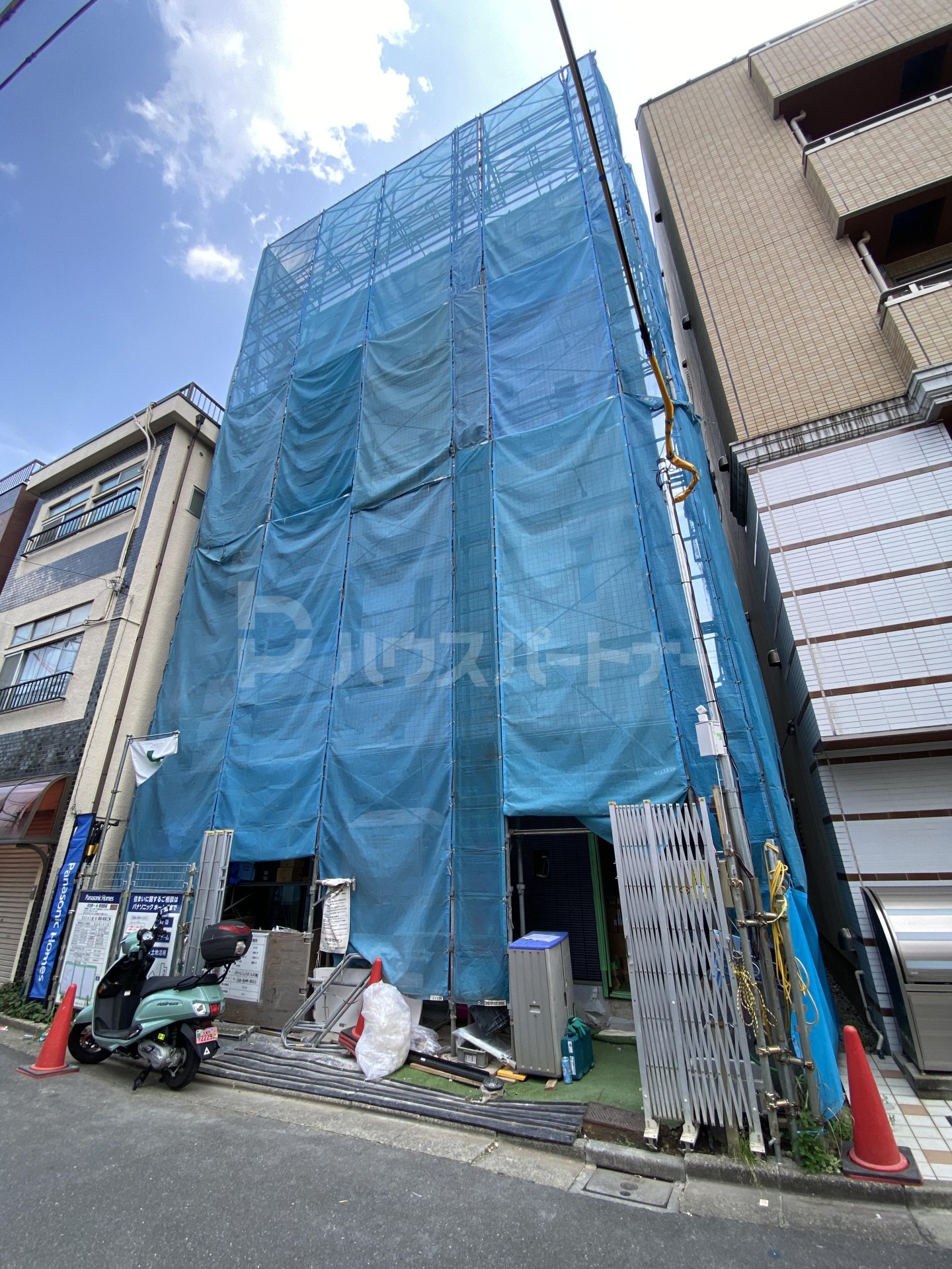 （仮称）荒川区西日暮里六丁目計画の外観