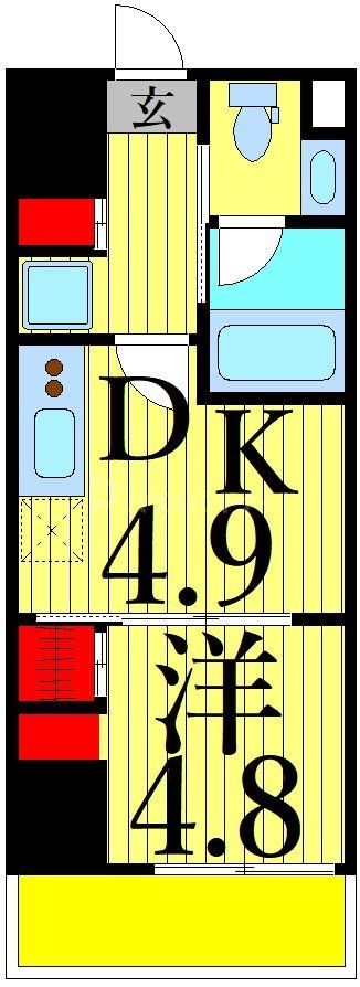 13階の間取り図