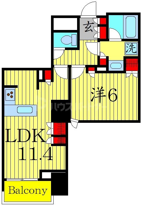 5階の間取り図