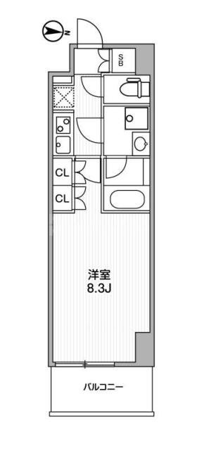 6階の間取り図