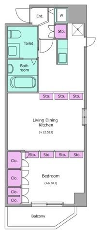 15階の間取り図