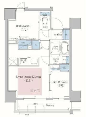 9階の間取り図