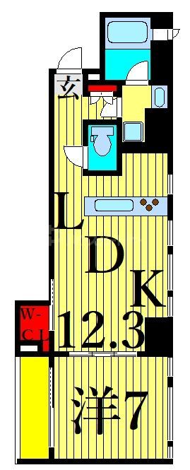 5階の間取り図