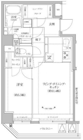 9階の間取り図