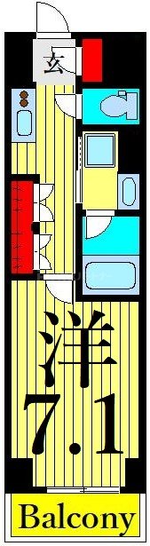 4階の間取り図