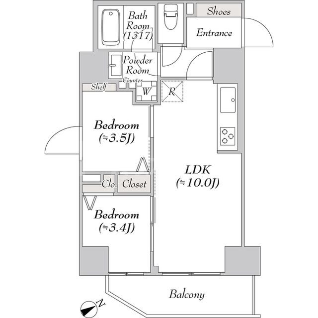 間取図