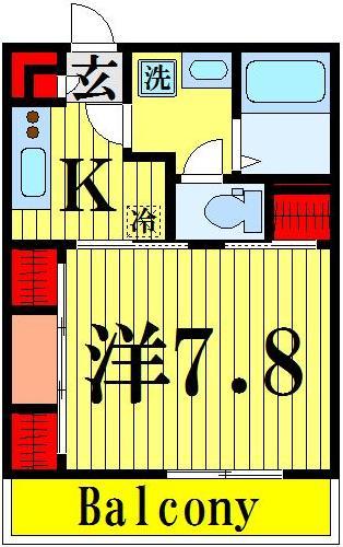 3階の間取り図
