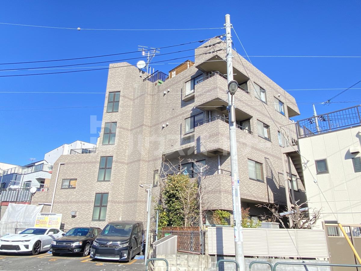 ヒルズ西竹の塚の外観