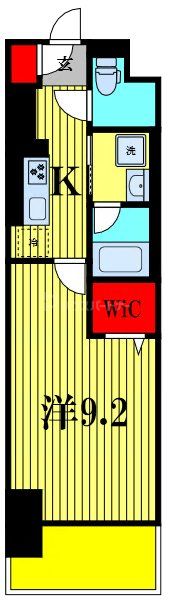 2階の間取り図