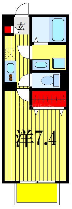 1階の間取り図