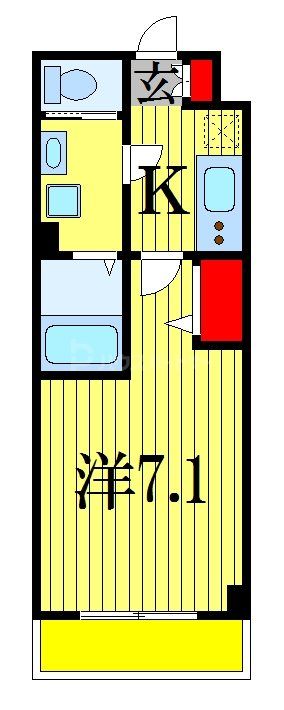2階の間取り図