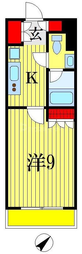 7階の間取り図