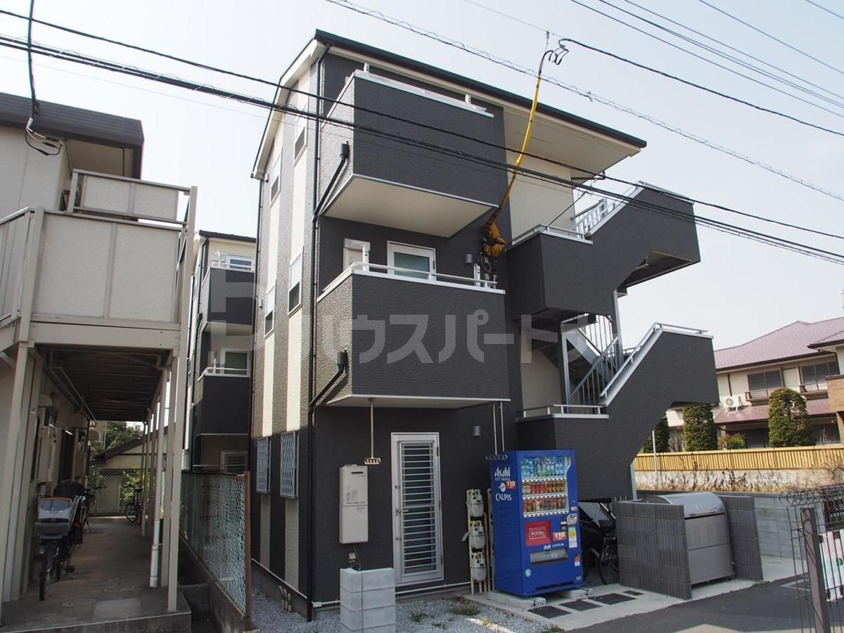 船橋市東中山２丁目の賃貸アパートの外観