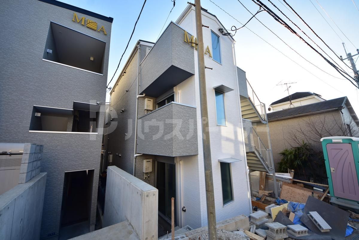 市川市中山４丁目の賃貸アパートの外観